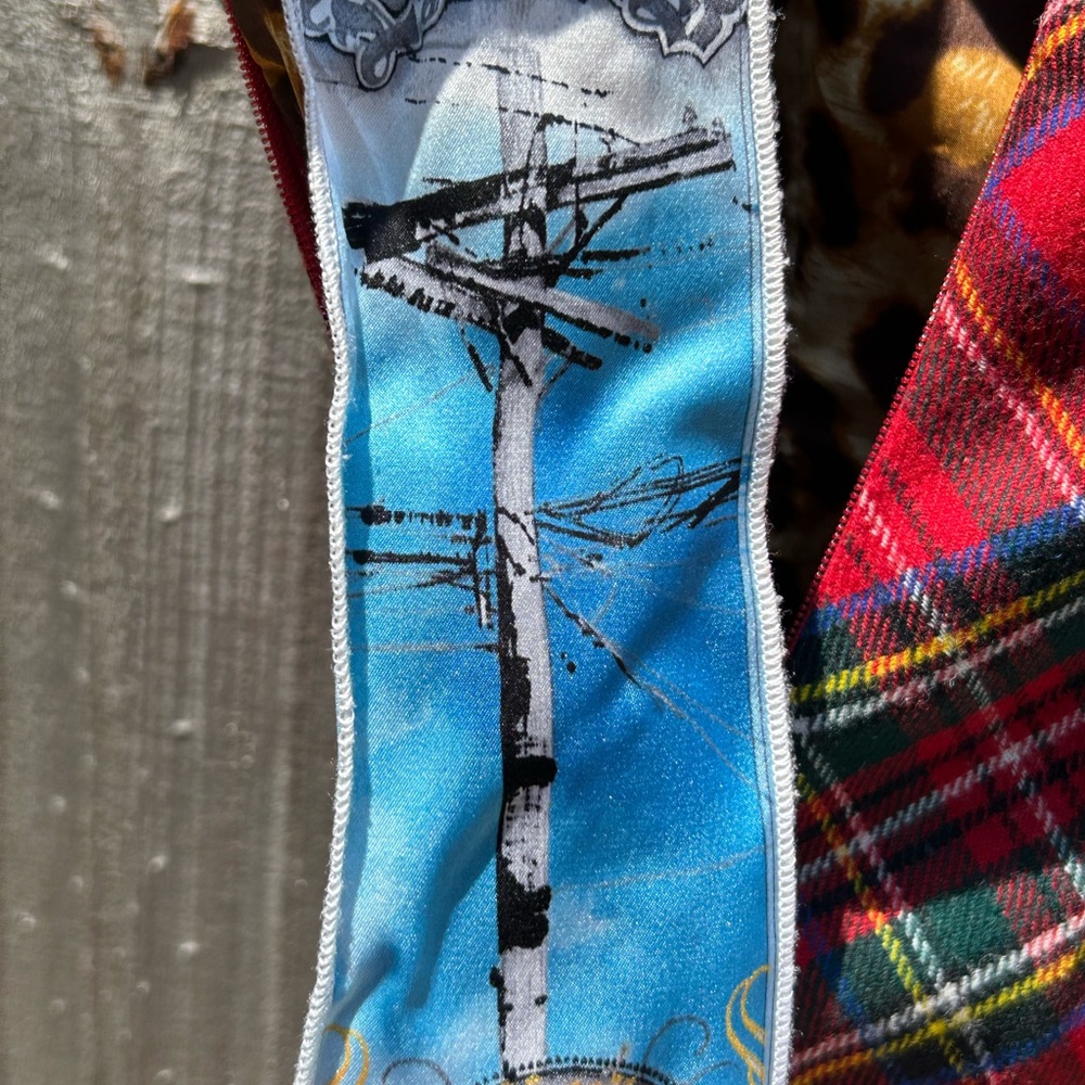 L.A.M.B. Red Plaid Dress - Picture 6 of 15